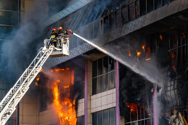 Tipos de sistemas de protección contra incendios